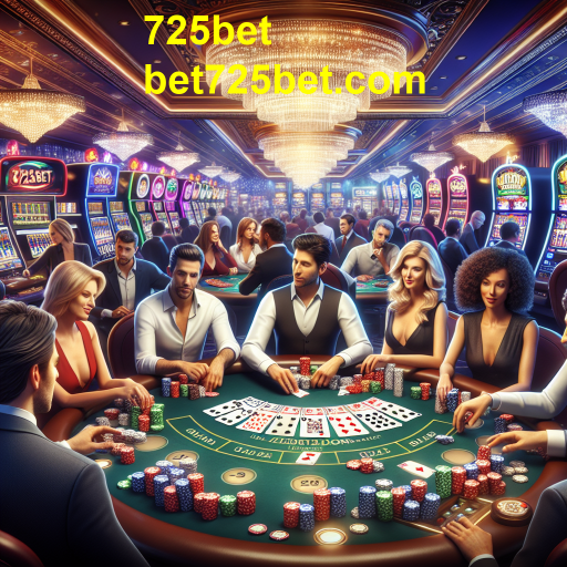 A Magia do Pôquer: Estratégia e Diversão na 725bet
